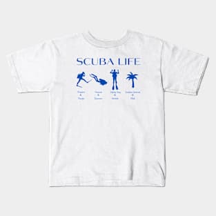 Scuba life | Scuba diving | Ocean lovers | Diver Kids T-Shirt